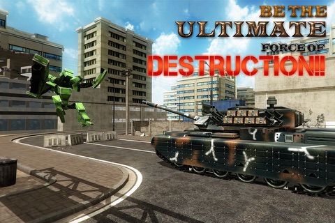 World of Tank: Robot Fighting with Army Assault Forces screenshot 4