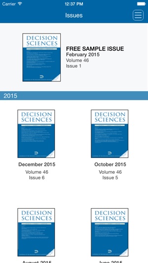 Decision Sciences(圖2)-速報App