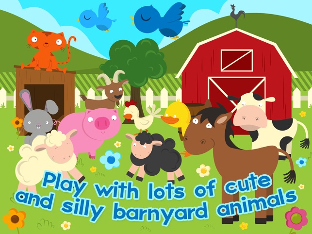 【ios app】animal farm puzzle for kids activity pre 農場動物拼圖