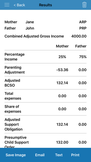 child support calculator