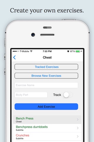 Muscle Journal - workout tracker and weightlifting log screenshot 2