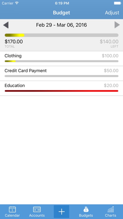 Expense Tracker - Account, Budget Planner & Bills screenshot-3