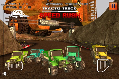 Tracto Truck Speed Rush screenshot 2