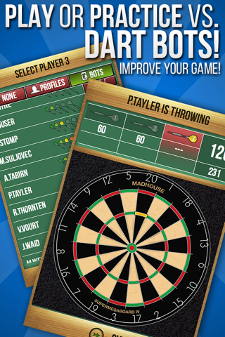 MadHouse Darts Scorer Darts Games Scoreboard & Scorekeeper 501 Scoring and More screenshot 3