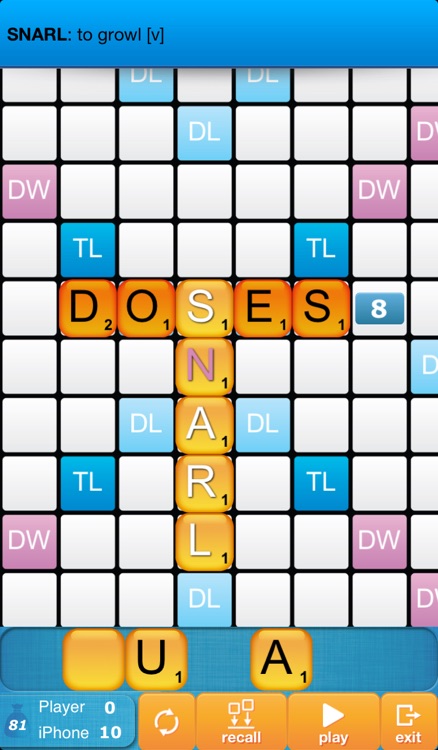Classic Words (solo word game)
