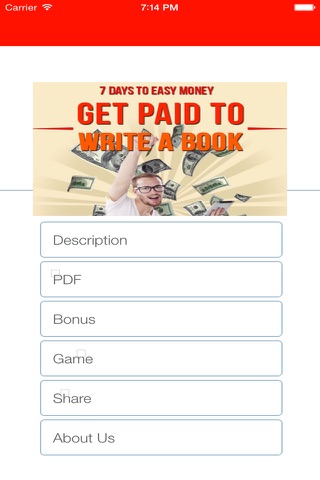 Get Paid To Write A Book screenshot 2