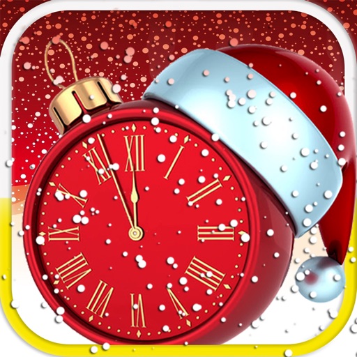 2016 Christmas Clock Countdown Timer-Snow Globe Xmas day counter