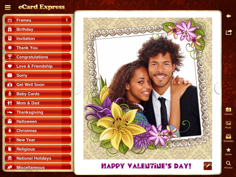 eCard Express HD: Personal and Business eGreetings screenshot-0