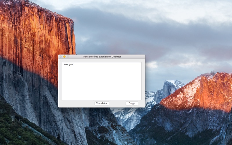 Translator into Spanish on Desktop thumbnail 1