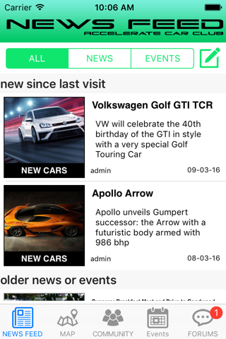 Accelerate: car Club screenshot 2