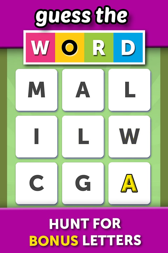 AAA WordMania - Guess the Word! Find the Hidden Words Brain Puzzle Game screenshot 2