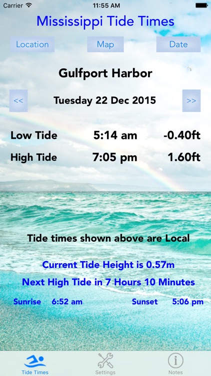 Mississippi Tide Times