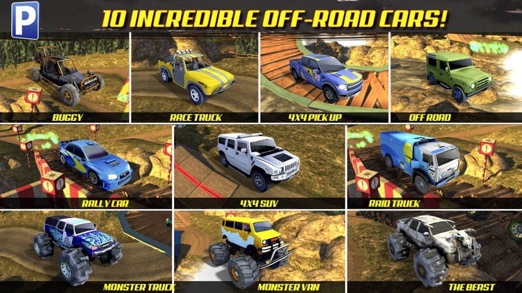 Offroad 4x4 Truck Trials Parking Simulator a Real Car Stunt Driving Racing Sim
