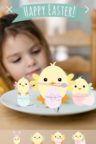 Happy Easter Pro - Easter Celebration Everyday Photo Stickers screenshot 2