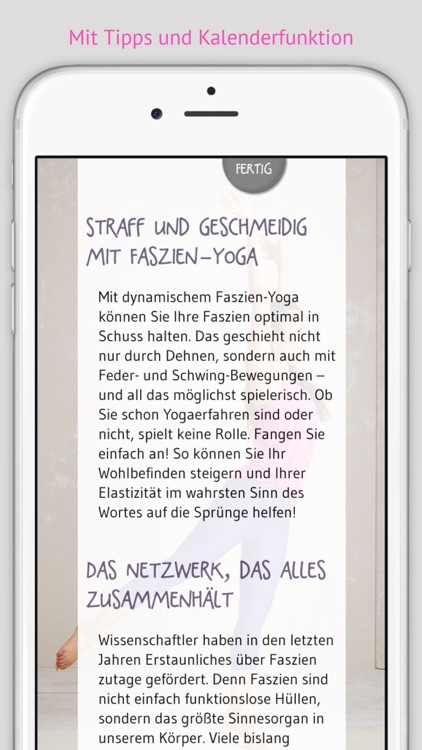 Faszientraining - die besten Übungen aus dem Yoga mit Video-Anleitung screenshot-4