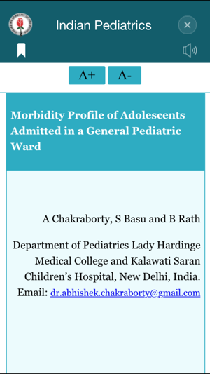 Indian Pediatrics(圖2)-速報App