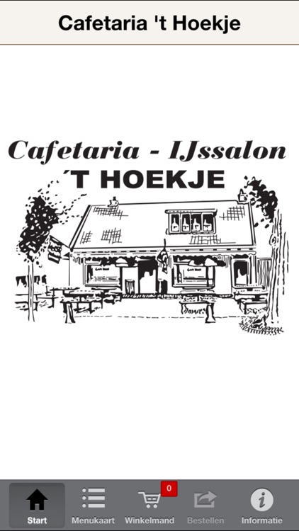 Cafetaria 't Hoekje BestelApp