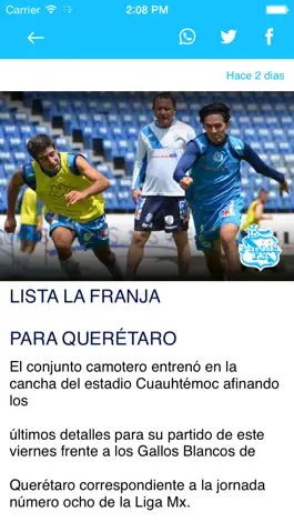 Game screenshot Puebla FC Oficial mod apk