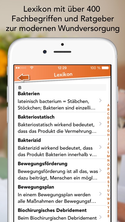 iWundpflege – Wundauflagen Sammlung und Ratgeber App für die Kitteltasche screenshot-3