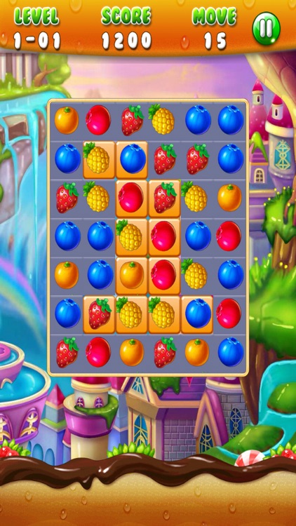 Puzzle Fruit Blitz Match 3 - Fruit Connection