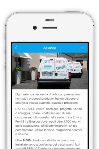 AirService Brescia Atlas Copco Authorized distributor screenshot 3