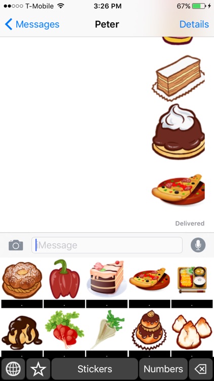 Food Addiction Emoji: Keyboard Stickers and Chat Icons screenshot-3