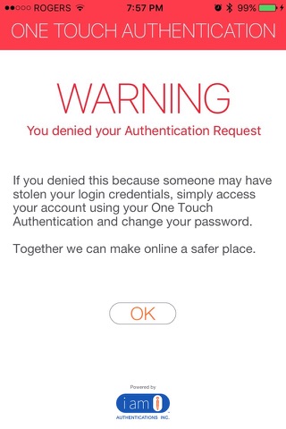 IAmI Authentication screenshot 4