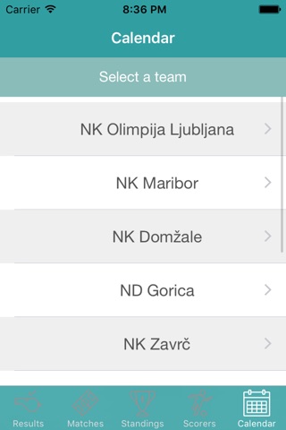 InfoLeague - Information for Slovene First League - Matches, Results, Standings and more screenshot 2