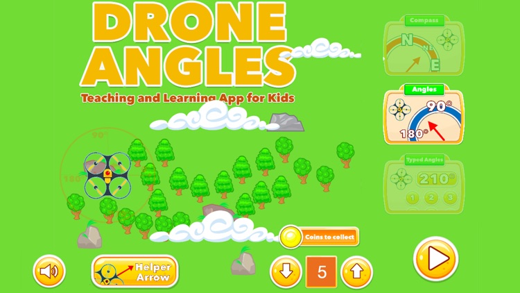 Drone Angles - Learning and Teaching App for Kids