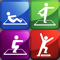 App Icon for Simple Workout Routine - Best Daily Fitness Home Exercise Trainer for Muscle Body Building and Lose Weight Plan App in Pakistan IOS App Store