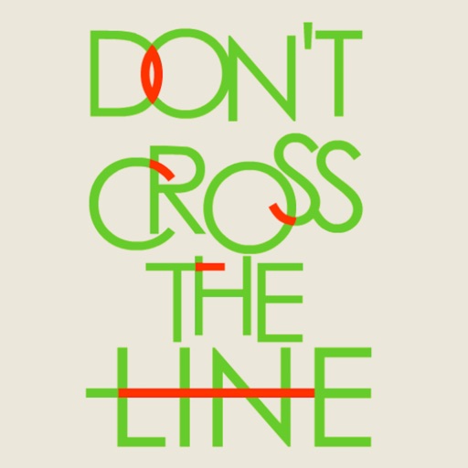 Don't Cross The Line - Challenging Puzzle Game iOS App