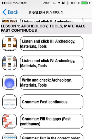 English Flyers 2 Learn Speaking Easily for iPhone screenshot 3