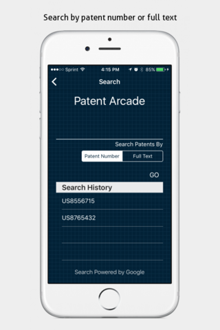 Patent Arcade - Patent Search screenshot 2