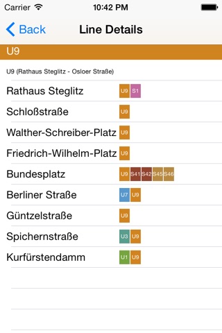 Berlin Subway Route Planner screenshot 4