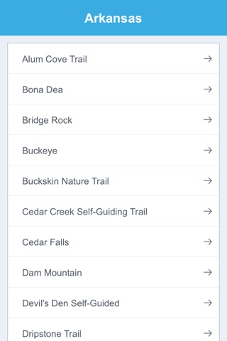 Arkansas Recreation Trails screenshot 2