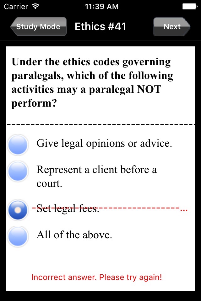 Paralegal Exam Prep screenshot 3