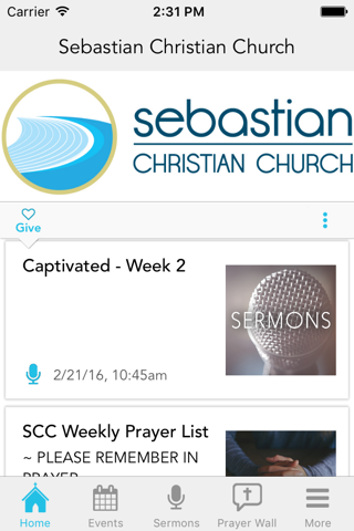 Sebastian Christian Church screenshot 2