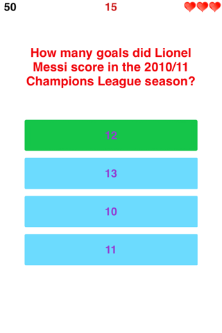 Trivia for Lionel Messi - Super Fan Quiz for FC Barcelona's Lionel Messi Trivia - Collector's Edition screenshot 3