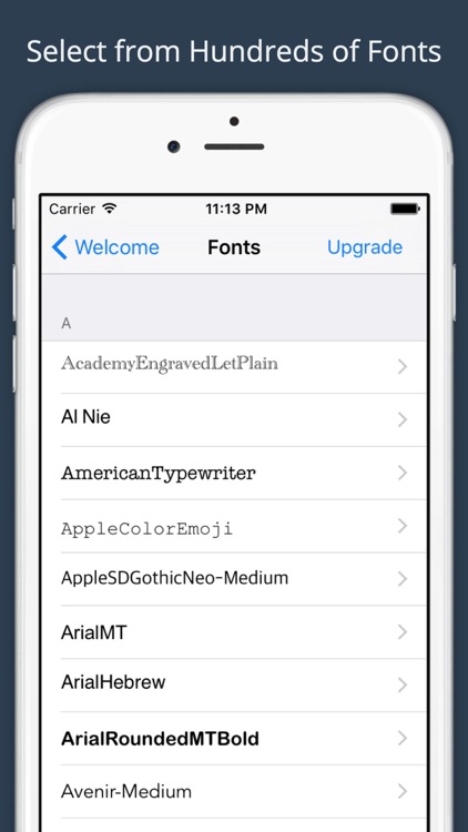 Font Viewer Premium - The Typeface Font Book for Designers & Artists