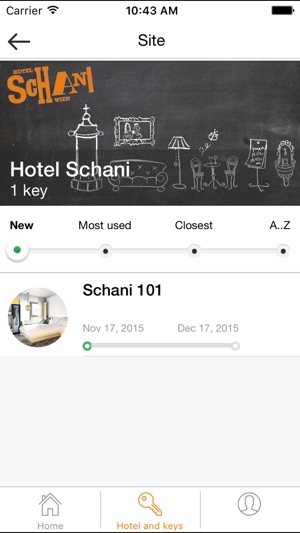 Schani Mobile Key