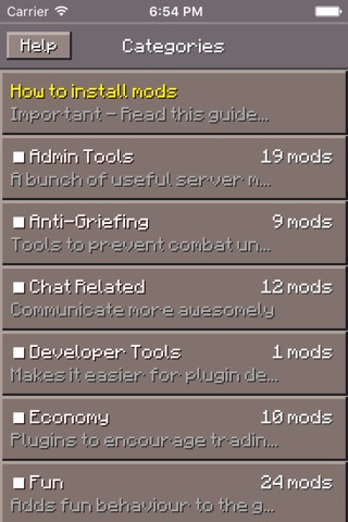 Mods Explorer – for PocketMine MP screenshot 3