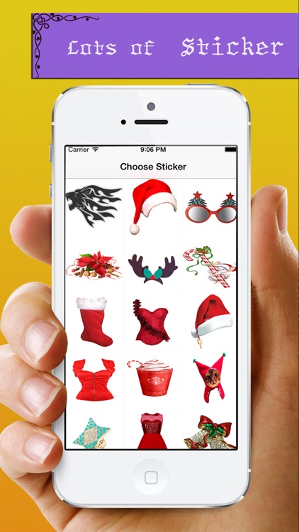 Christmas Party Night- Create Card With Santa Claus Costume & Tree Decoration