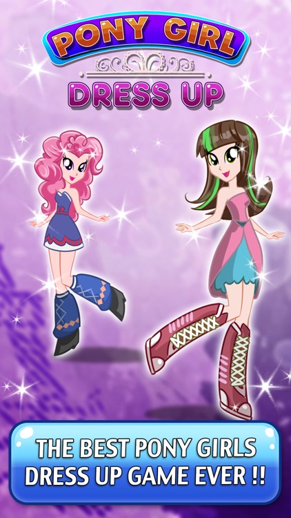 Monster Characters Dress Up Games - My Equestrian little queen pony Edition For Girl