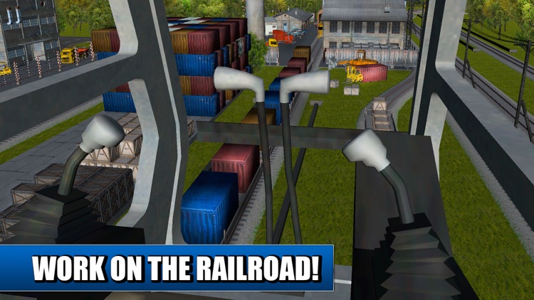 Cargo Crane Simulator 3D: Train Station Full