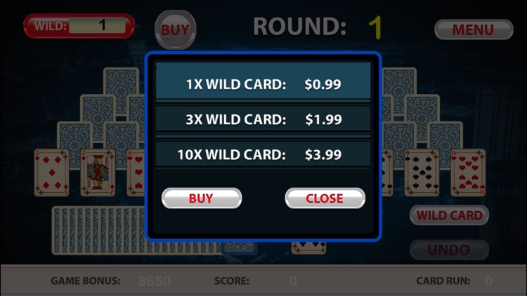 Las Vegas Solitaire Cards Pyramid Challenge Pro screenshot-4