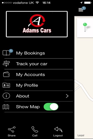 Adams Cars Henley Taxis screenshot 2