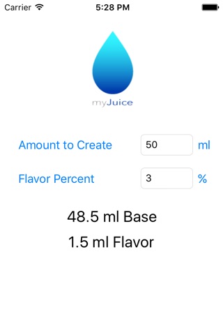 myJuice screenshot 3