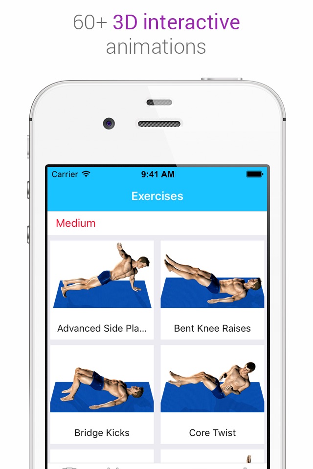 Appdominals Train Your Abs in 3D screenshot 2