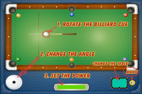 Pool Billiard Trainer LT screenshot 2