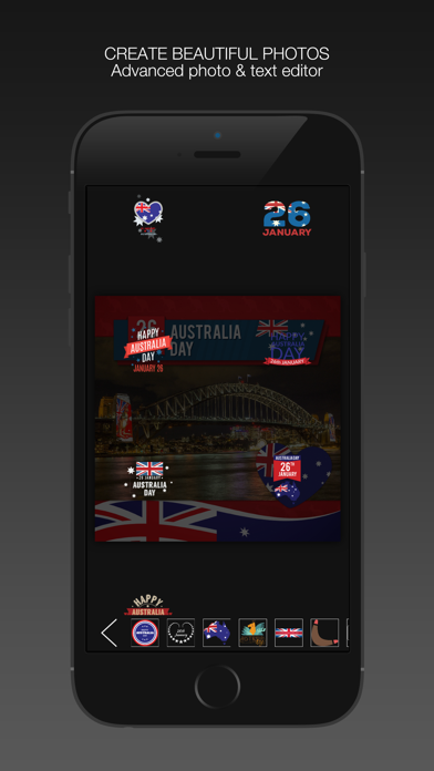 How to cancel & delete Australia Day Photo Editor : Celebrate 26th January Australian Independence Day from iphone & ipad 2